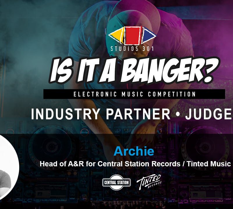 Studios 301 Electronic Music Competition – Archie Central Station Records and Tinted Records