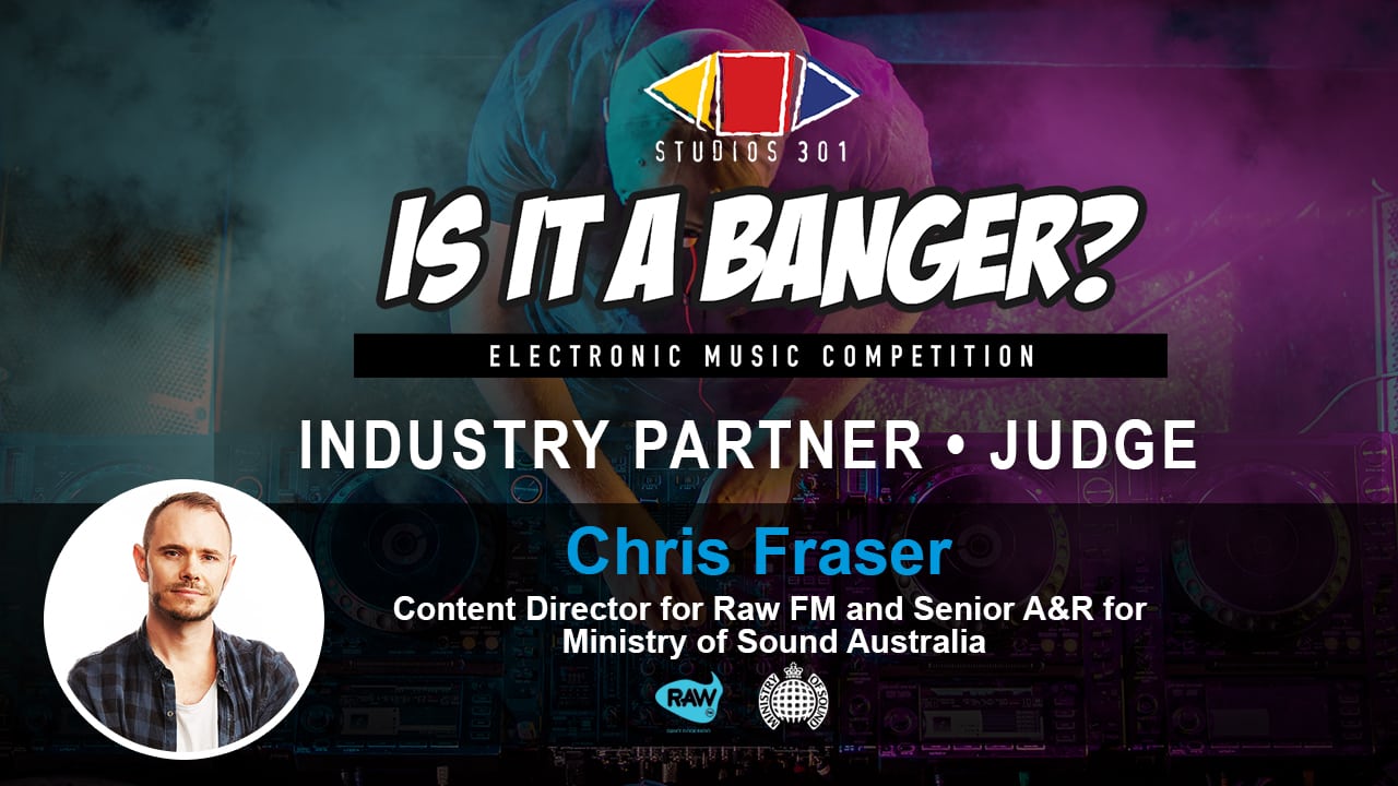 A Music Industry Professional Chris Fraser as Judge For Electronic Music Competition