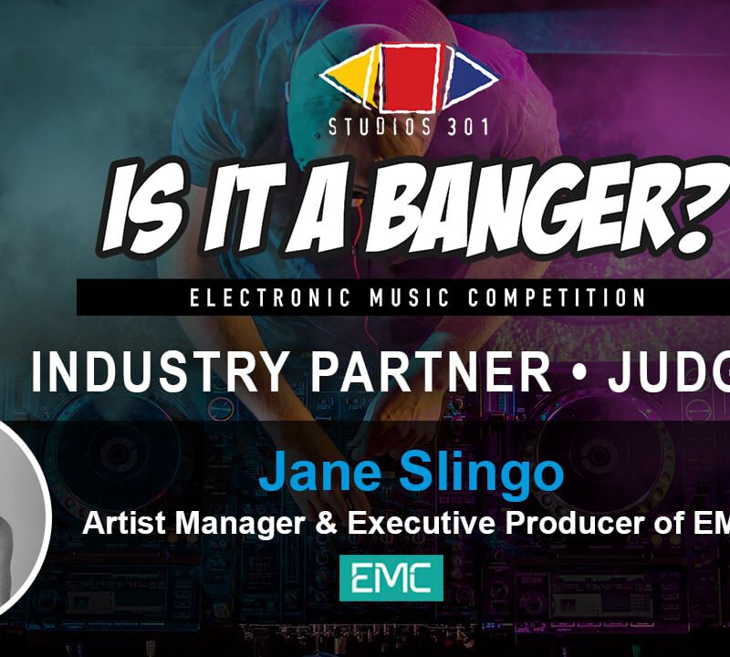 Studios 301 Electronic Music Competition – Jane Slingo