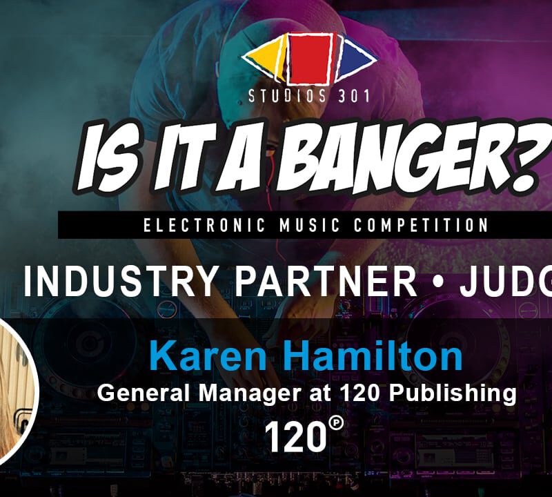 Studios 301 Electronic Music Competition – Karen Hamilton