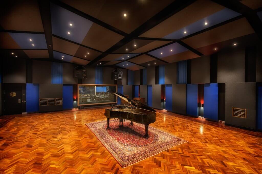 Studio 1 Live Room with Piano at Studios 301, Sydney