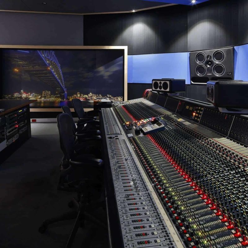 Control Room of Studio 1 in Sydney - Studios 301