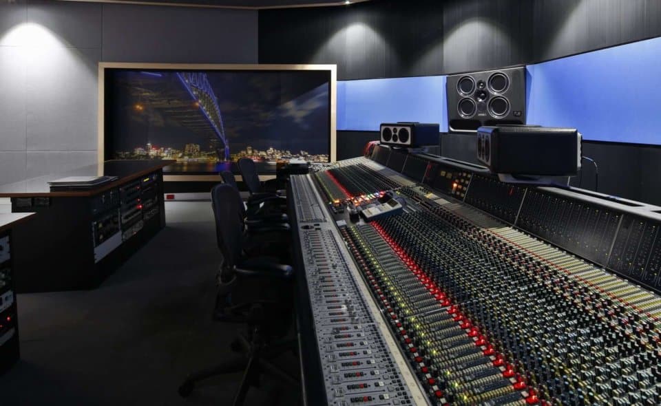 Control Room of Studio 1 in Sydney - Studios 301