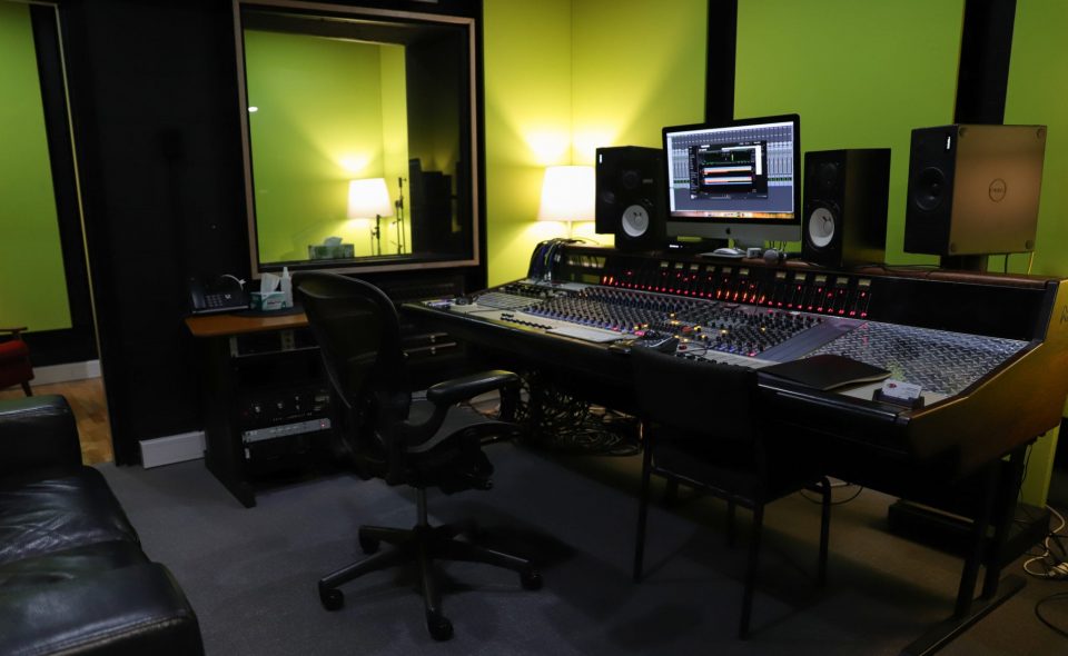 Control Room of Studio 4 at Studios 301 in Sydney