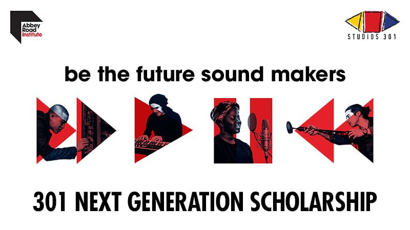 Studios 301 Announces Future Generation Scholarship to be Awarded to Abbey Road Institute Students