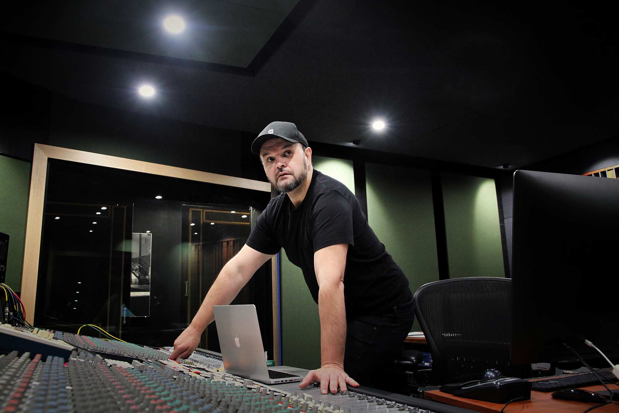 Paul Brandoli in Studio 2 at Studios 301