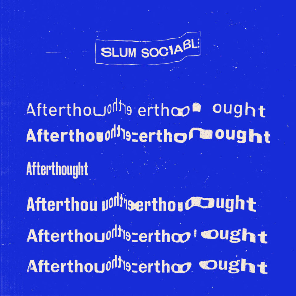 Slum Sociable Afterthought Cover