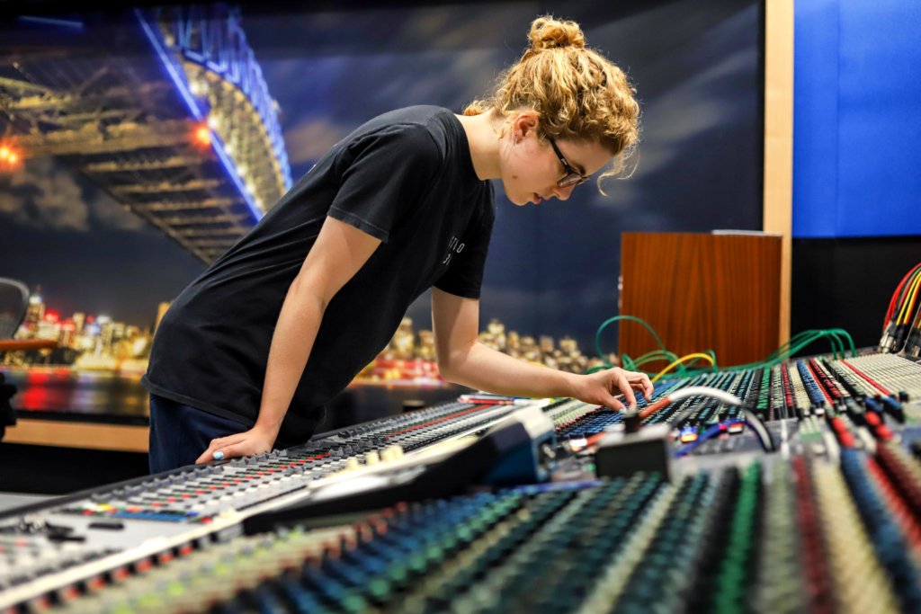 Tahlia-Coleman at Studios 301 in Sydney